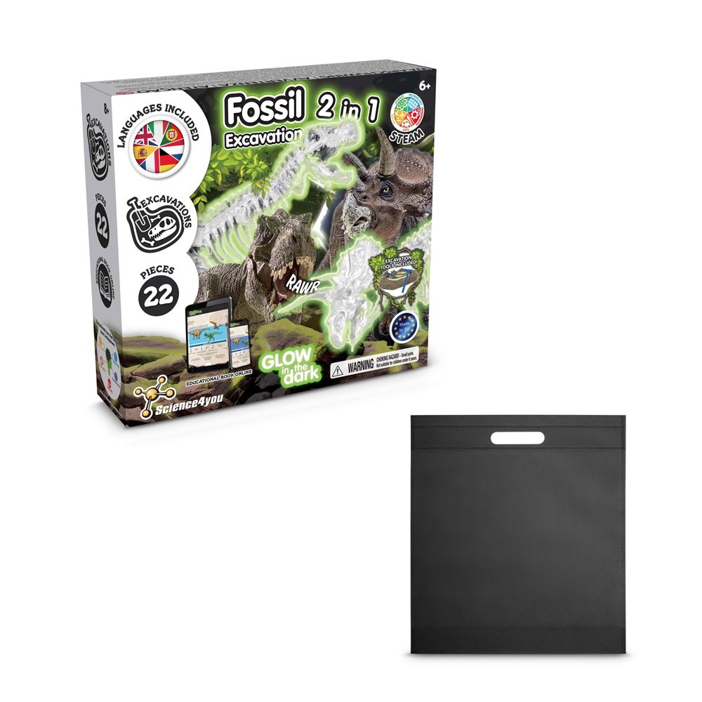 2 in 1 Fossil Excavation Kit IV. Lernspiel lieferung inklusive einer non-woven tasche (80 g/m²)